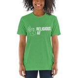 Women's Religious AF Short sleeve t-shirt