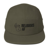 Religious AF Five Panel Cap