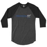 Men's Mormon AF "Fetch" 3/4 sleeve raglan shirt
